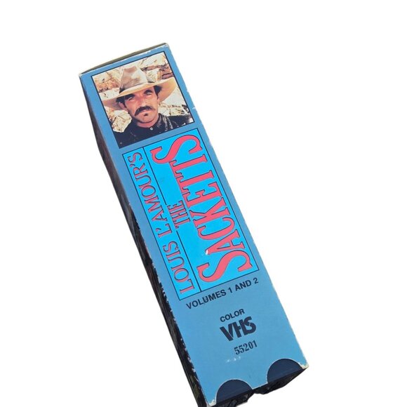 The Sacketts Double VHS Tape Set Video 1980 Tom Selleck Western Drama - Picture 11 of 14